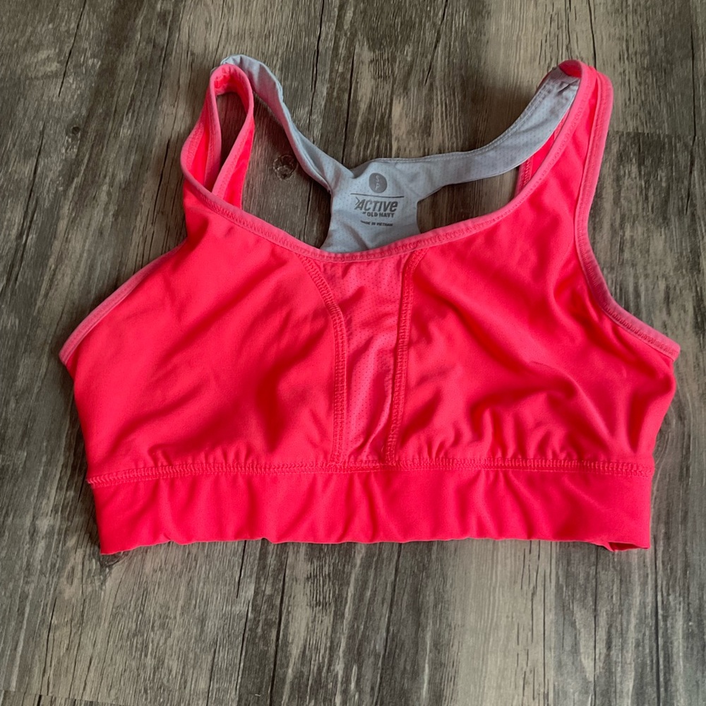 OS (girls),pinkish reddish with silver, old navy